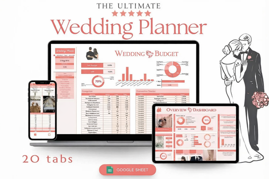 WeddingPlanners - Template for Google Sheets