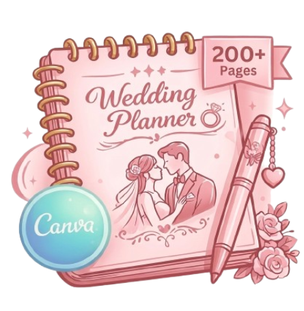 Canva 200+ Pages Wedding Planner