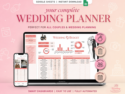 Wedding Planners - Template for Google Sheets